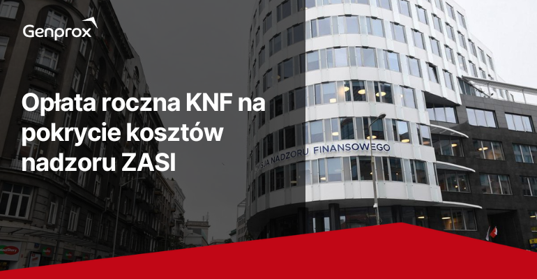 Opłata roczna do KNF na pokrycie kosztów nadzoru ZASI/ASI za 2022 r.