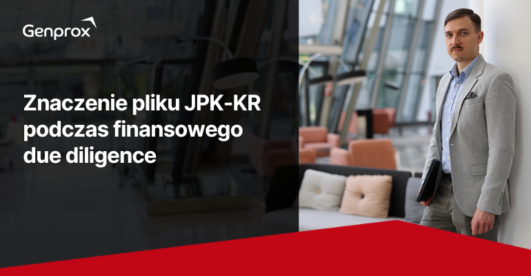 Znaczenie pliku JPK-KR podczas finansowego due diligence