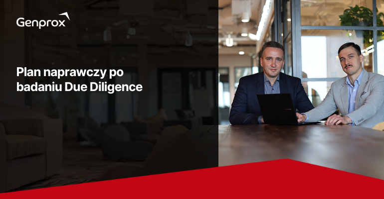 Plan naprawczy po badania due diligence